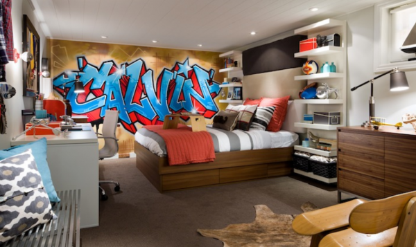 Aksen Dinding Grafiti